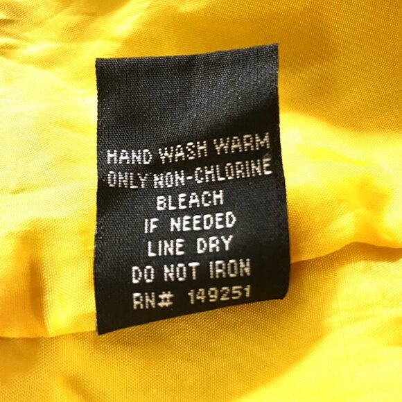 CLASSY MUSTARD YELLOW BACCINI JACKET PLEATED HEM XL - Picture 12 of 14